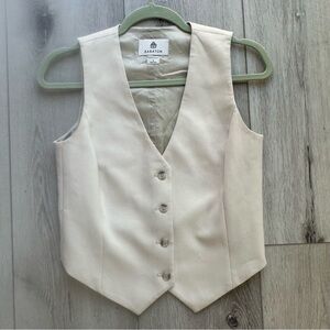 Babaton Beige Deniro Vest